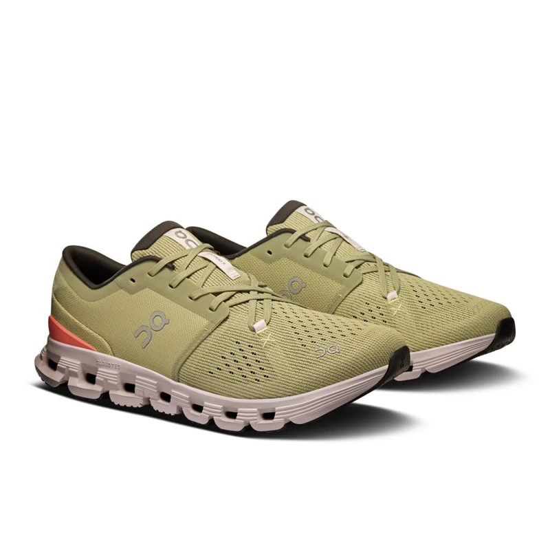 On Running 3ME30043082 Cloud X 4 Women Caper | Salmon UK 7.5
