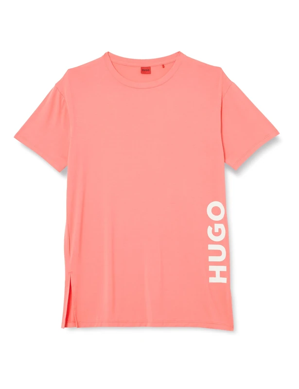 HUGO Women's Unite_Nighty Night_Dress, Light/Pastel Red632, XXL