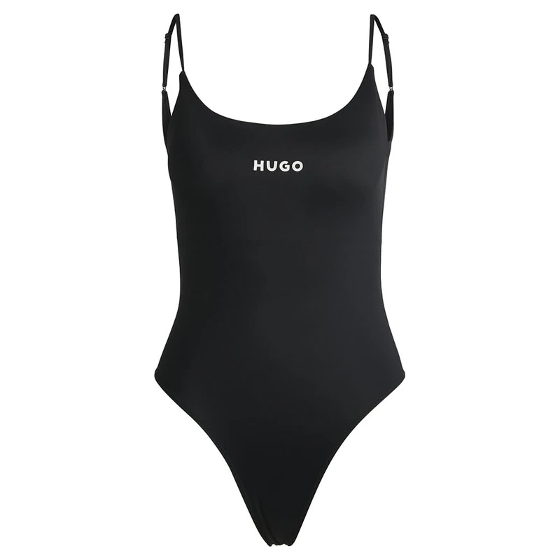 HUGO Women's Pure_Swimsuit, Black1, 3XL