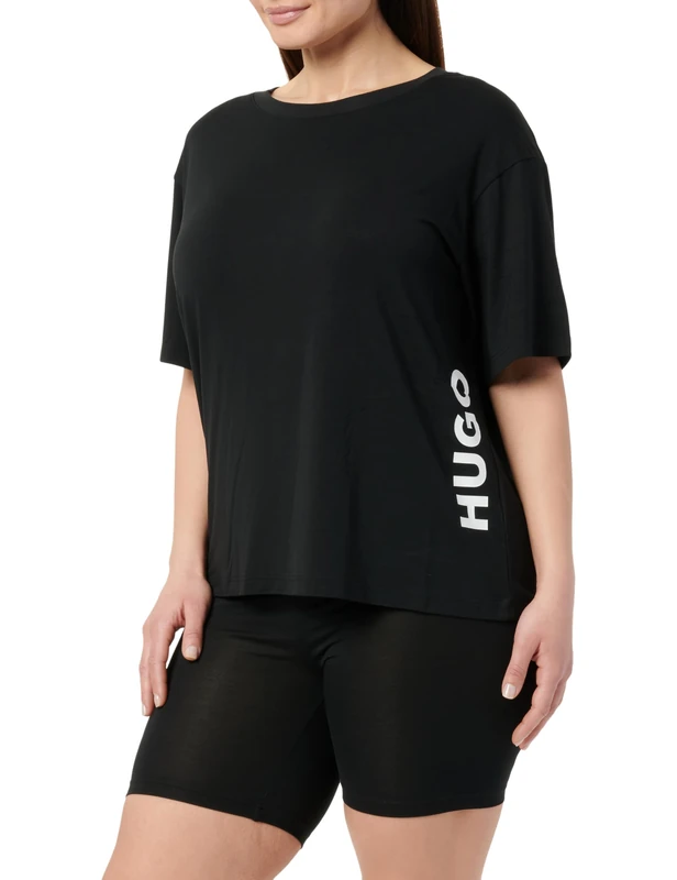 HUGO Women's UNITE_SHORT SET Short Set, Black1,