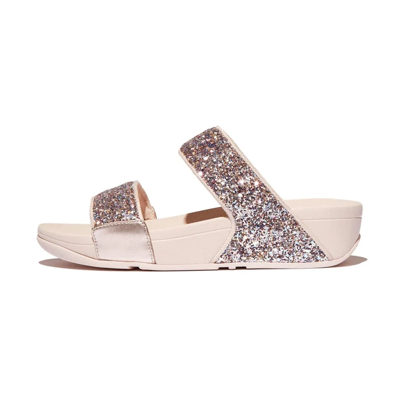 Fitflop LULU MULTI-TONAL GLITTER SLIDES