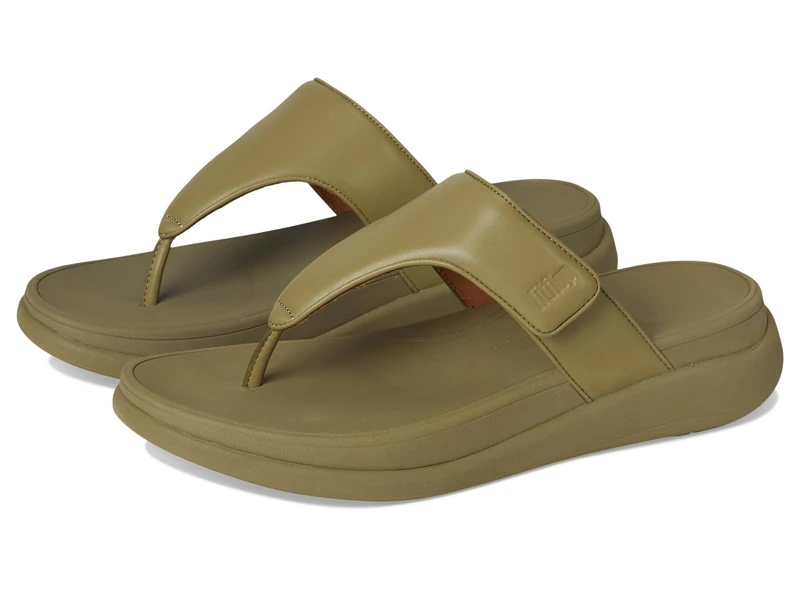 Fitflop F-MODE GO ADJUSTABLE FLATFORM TOE-POST SANDALS