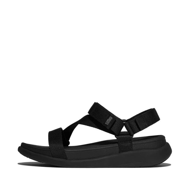 F-MODE GO ADJ. WEBBING FLATFORM Z-STRAP SANDALS