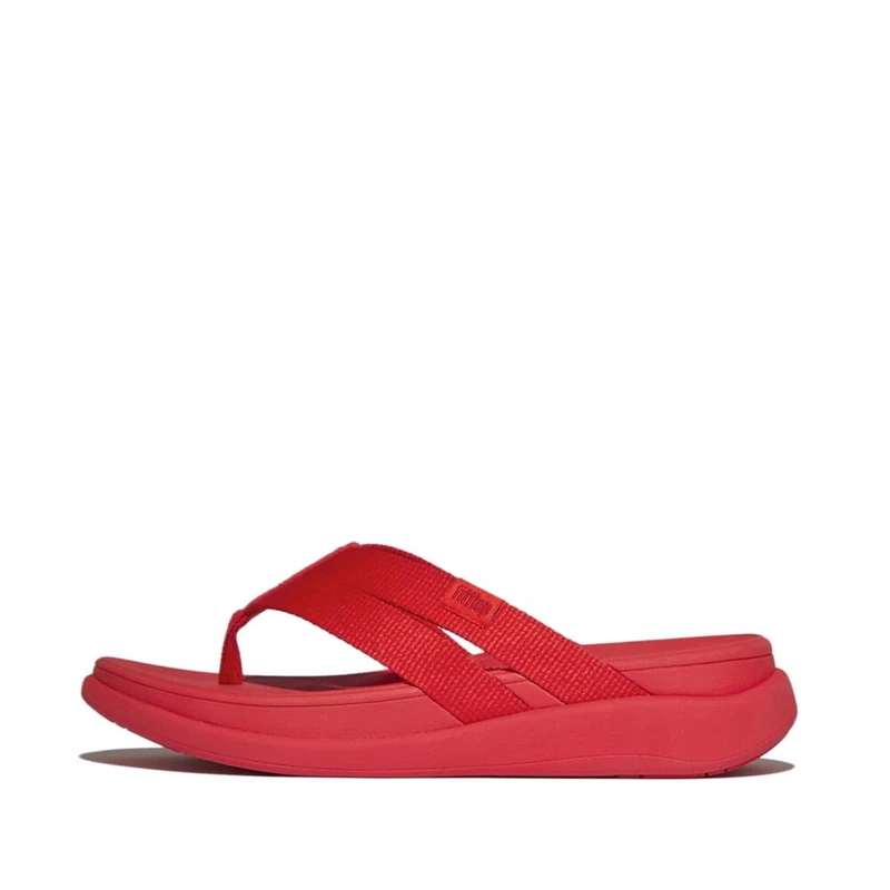F-MODE GO WEBBING FLATFORM STRAPPY FLIP-FLOPS