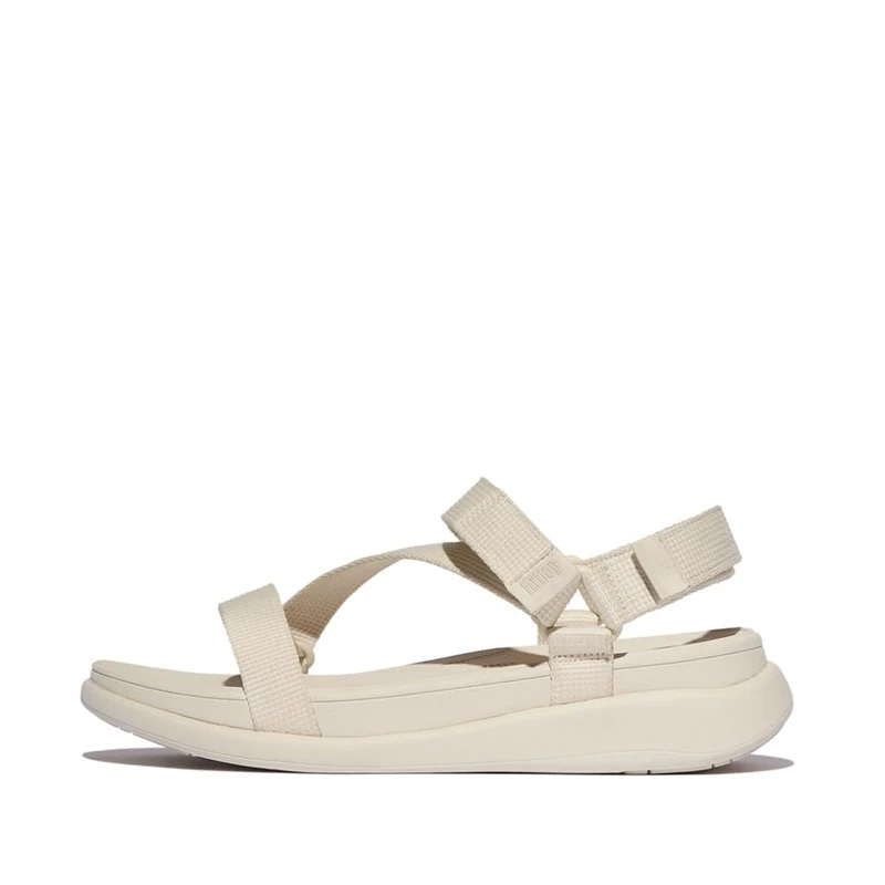 Fitflop F-MODE GO ADJ. WEBBING FLATFORM Z-STRAP SANDALS