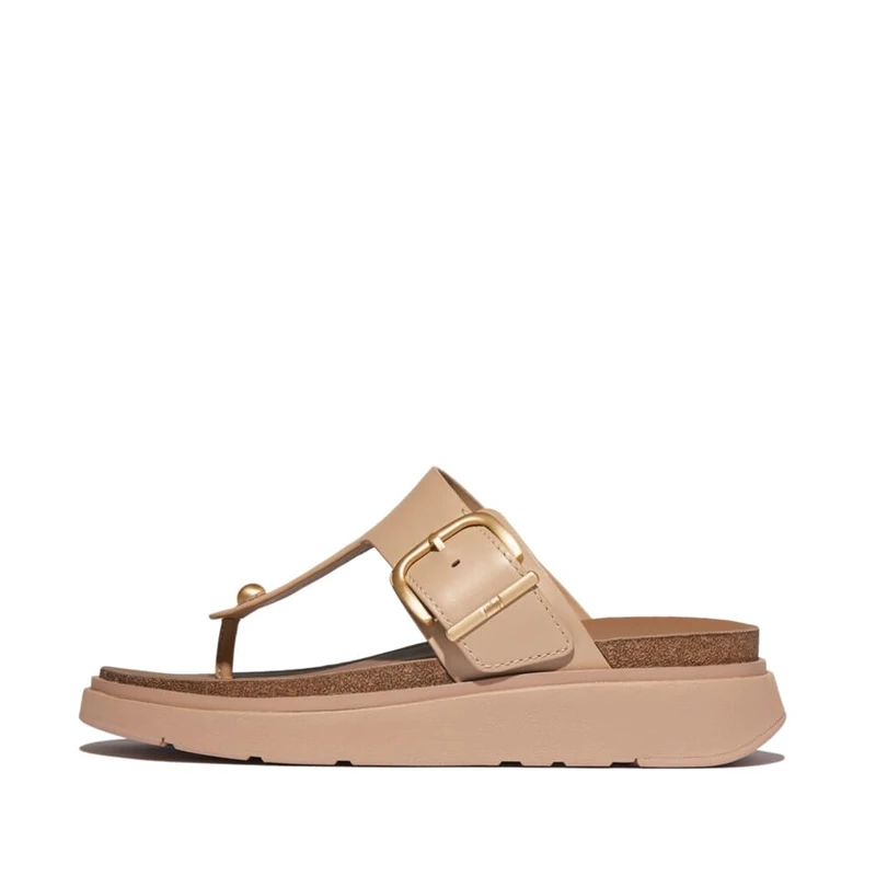 Fitflop GEN-FF BUCKLE LEATHER TOE-POST SANDALS