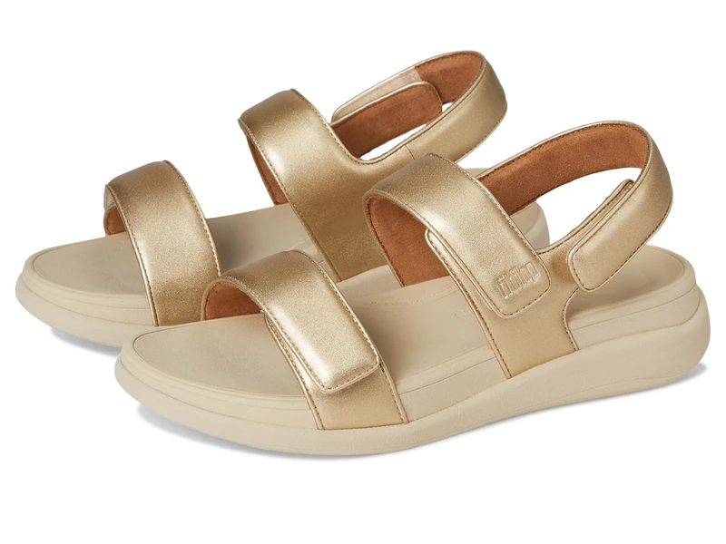Fitflop F-MODE GO ADJUSTABLE FLATFORM BACK-STRAP SANDALS