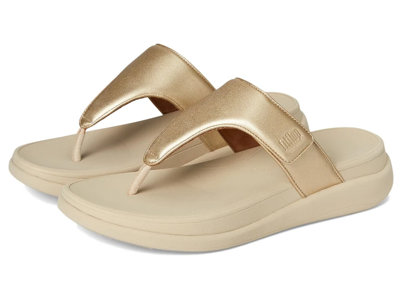 Fitflop F-MODE GO ADJUSTABLE FLATFORM TOE-POST SANDALS