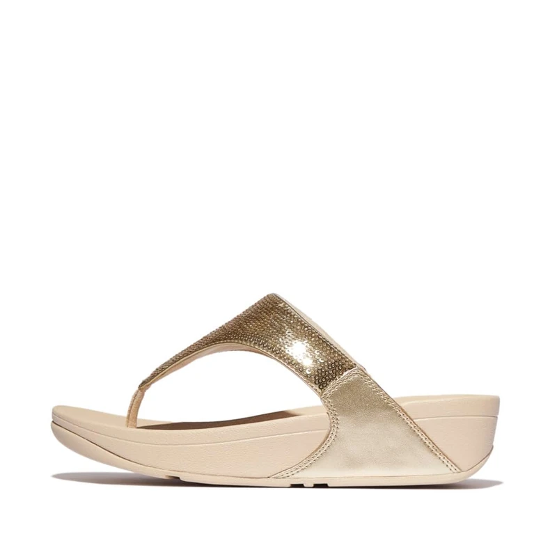 Fitflop LULU SEQUIN TOE-POST SANDALS