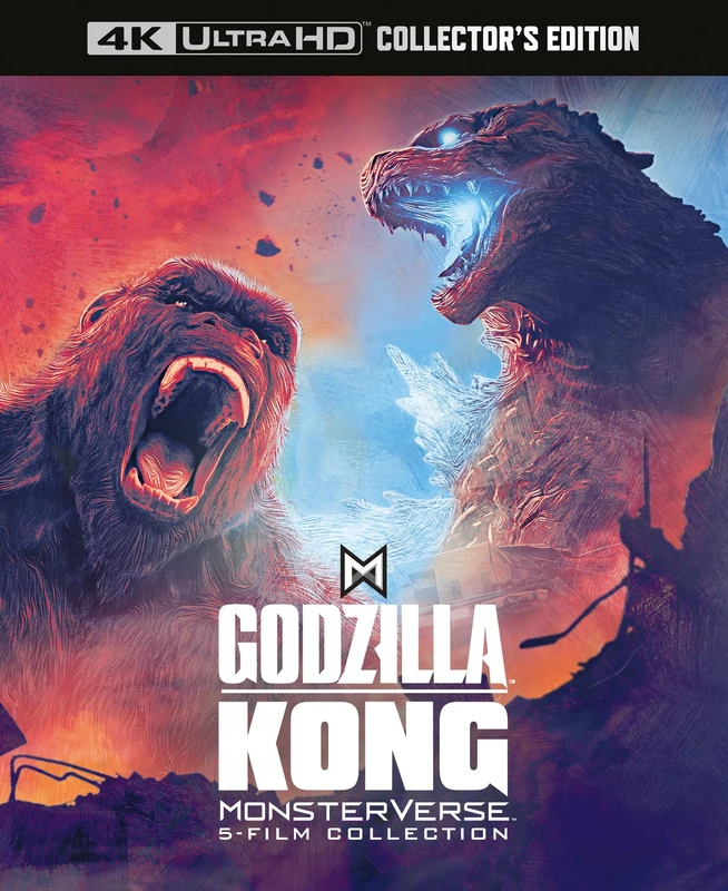 Godzilla x Kong Monsterverse 5-Film Collection [4K Ultra HD] [2024] [Blu-ray] [Region Free]