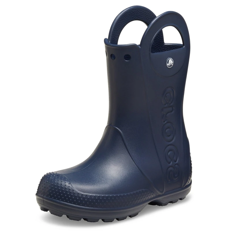Crocs Unisex-Child Handle It Rain Boots, Navy Blue, 6 UK - Image 1