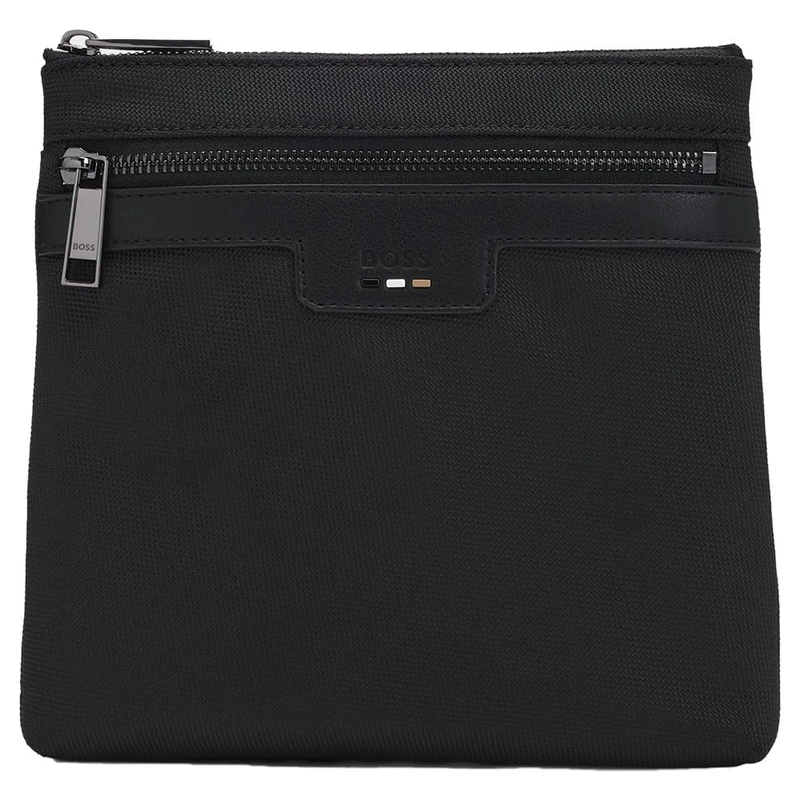BOSS Men's Ray_N_Envelope Envelope_With_Zip, Black1, One Size