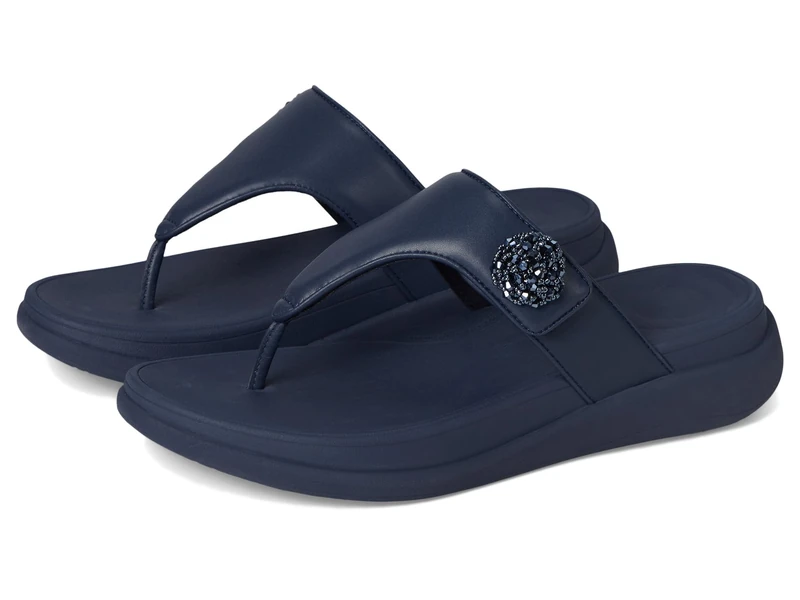 Fitflop F-MODE GO BEADIE-BUTTON ADJ. FLATFORM T/P SANDALS