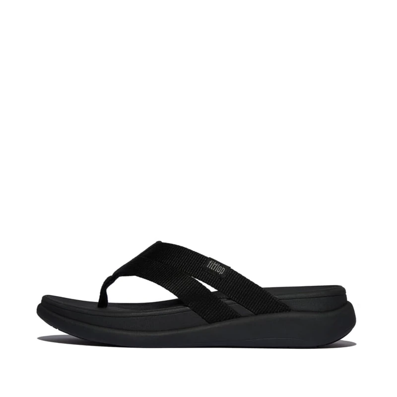 F-MODE GO WEBBING FLATFORM STRAPPY FLIP-FLOPS