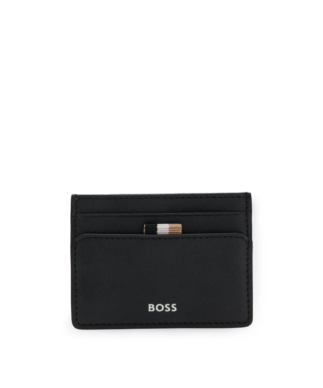 BOSS Men's Zair_Card Holder N. Card_Holder, Black1, One Size