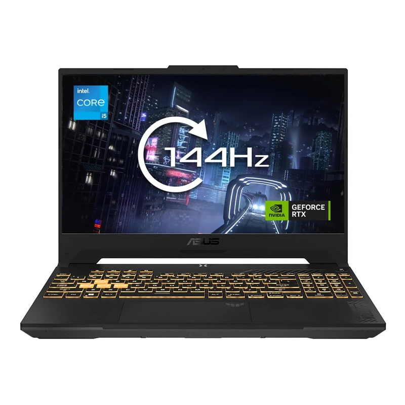 ASUS TUF F15 FX507ZCA 15.6" Full HD 144Hz Gaming Laptop (Intel i5-12500H, NVIDIA GeForce RTX 3050, 16GB RAM, 512GB PCIe SSD, Windows 11 Home)