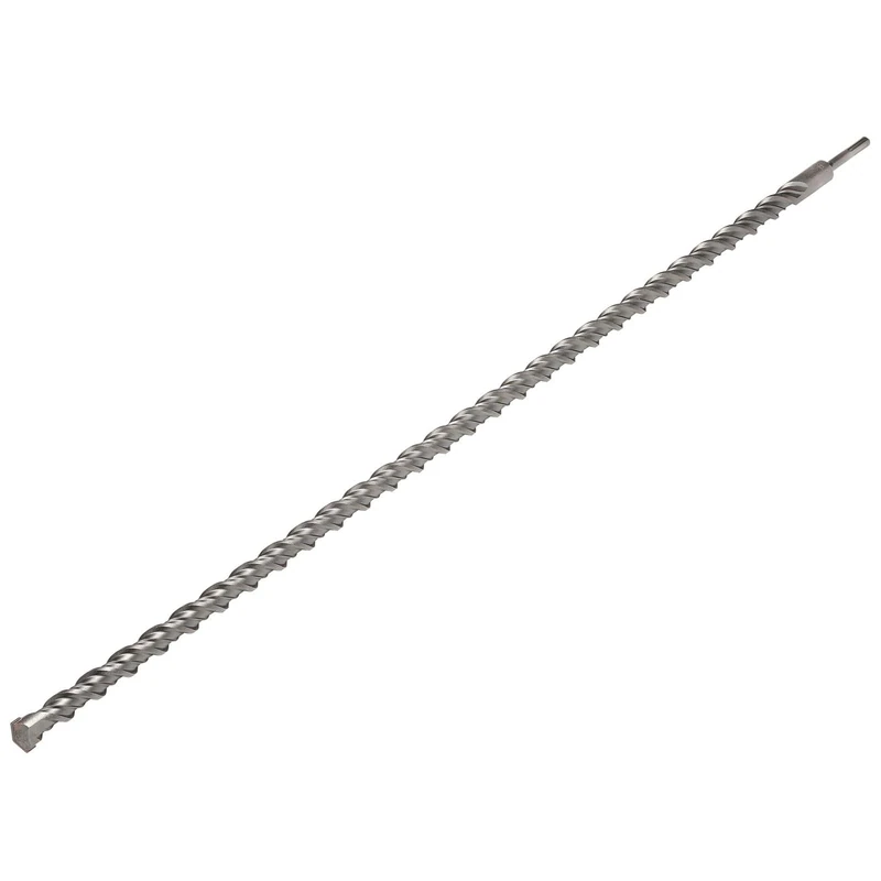 Draper SDS Plus Drill Bit, 24.0 x 1000mm - 13879 - Tungsten Carbide Tip, Double Flute, For Concrete, Masonry, Brick, Stone, Granite
