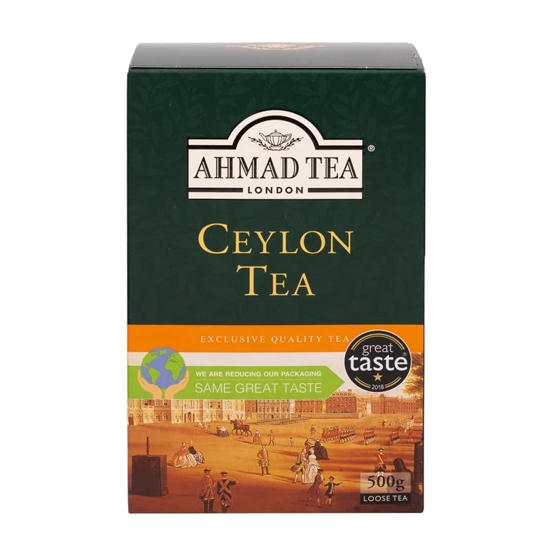 Ahmad Tea Ceylon Loose Leaf Black Tea – 500g Packet