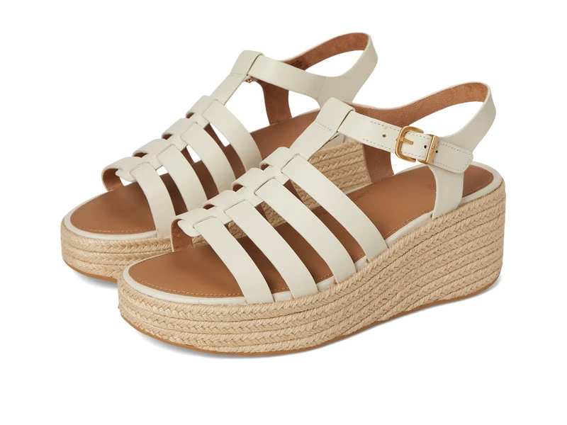 Fitflop PLATFFORMS ESPADR. LEATHER FISHERMAN WEDGE SANDALS