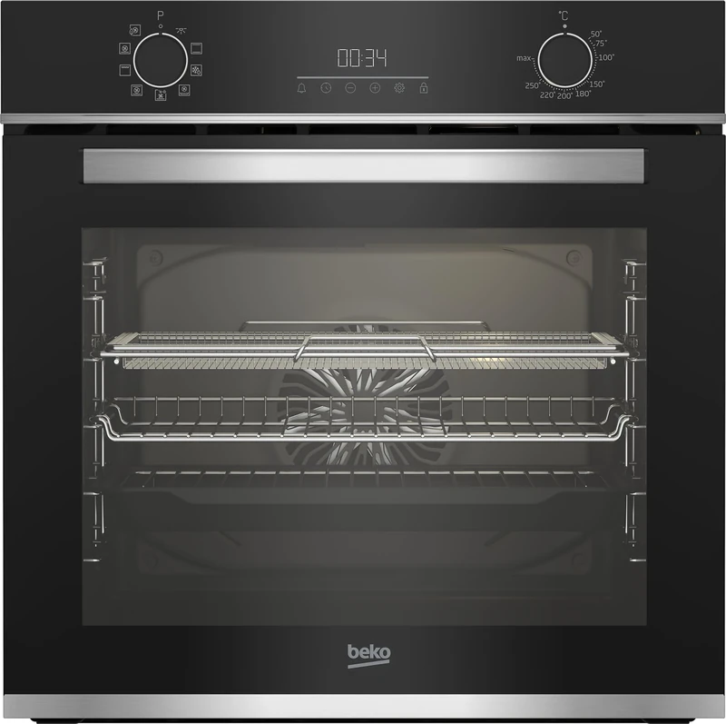 Beko Electric Single Multi-Function Oven - Stainless Steel