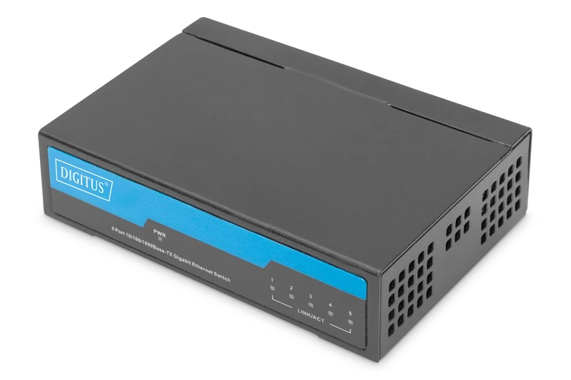 Digitus 5 Port Gigabit Switch, Unmanaged - Image 1