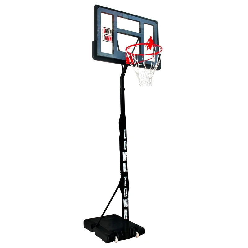 Downtown Los Angeles Free-Standing Basketball Hoop | Fully Adjustable Height (2.3m To 3.05m) Official NBA Height | Suitable For Indoor And Outdoor Use