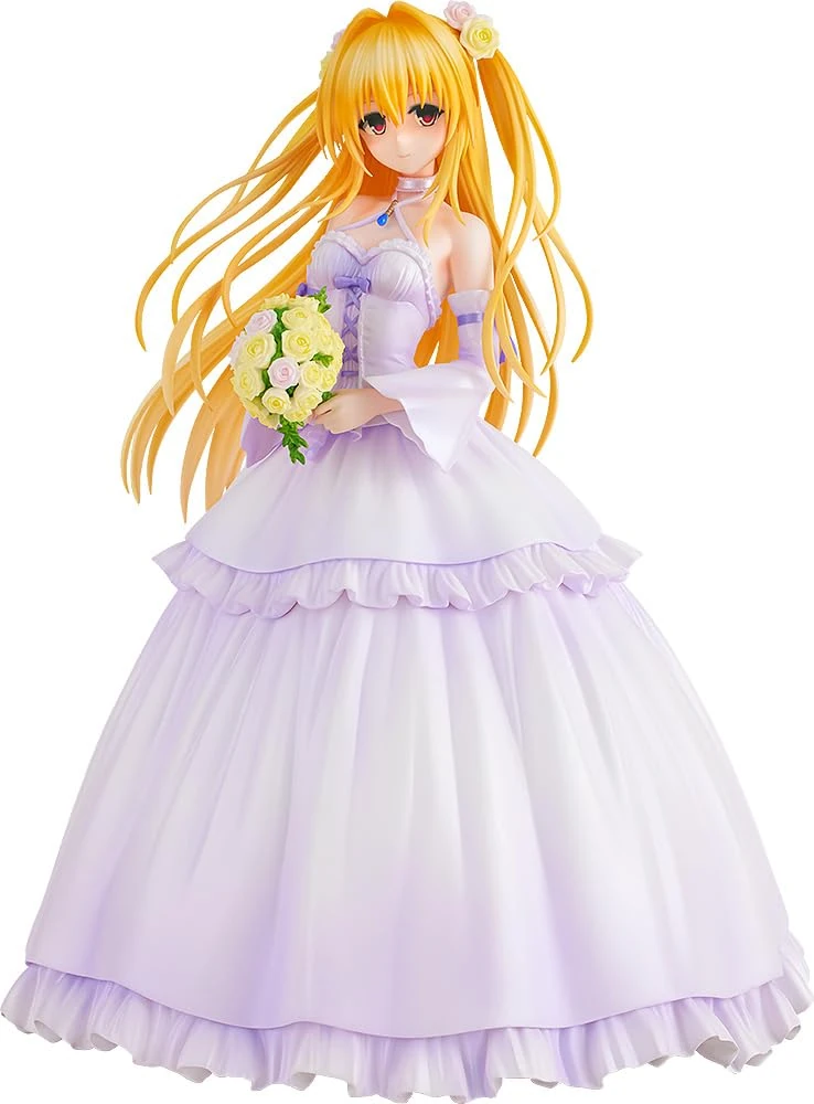 To Love-Ru Darkness statuette PVC 1/7 Golden Darkness Wedding Dress Ver. 23 cm