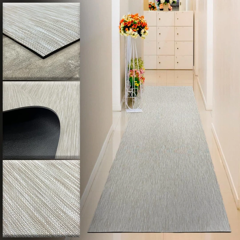 Tadi & Imperio1979 Washable Hallway Rug, 60 x 300 cm, Vinyl Rug, Outdoor Carpet, Kitchen Rug, Living Room Rug, Hallway Rug