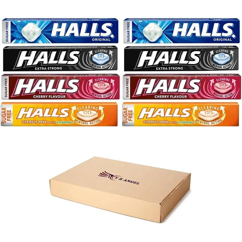 8 Pack Sugarfree Cough Relief Lozenges Refreshing Instant Relief Sold by VR Angel