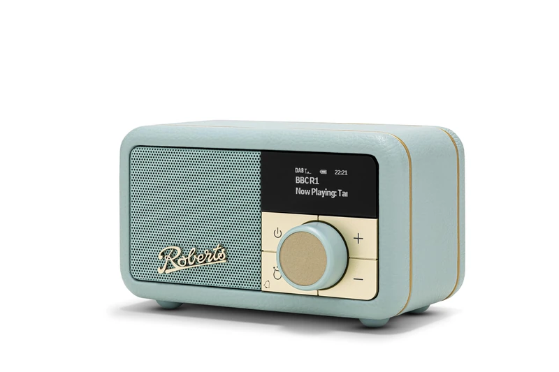 ROBERTS Revival Small 2 Dab+/FM/Bluetooth with Alarm Sky Blue - Image 1