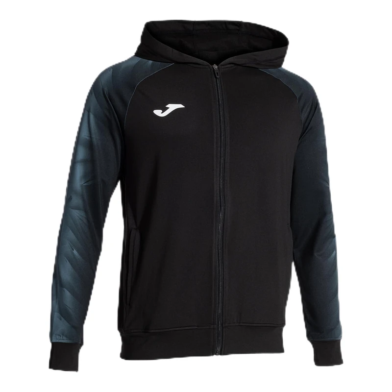 Joma Elite XI Men's Hoodie, Black, Gray, XXS - Image 1