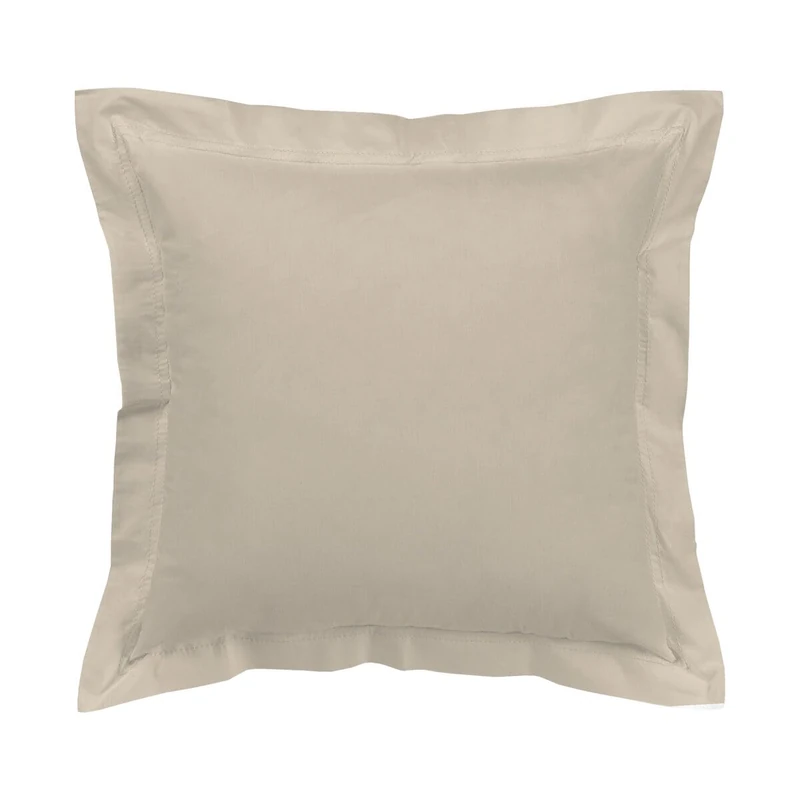 Alexandra House Living Taupé Cushion Cover 55 x 55 cm 55 x 55 cm 55 x 55 cm + 5 cm Pack of 2 - Image 1