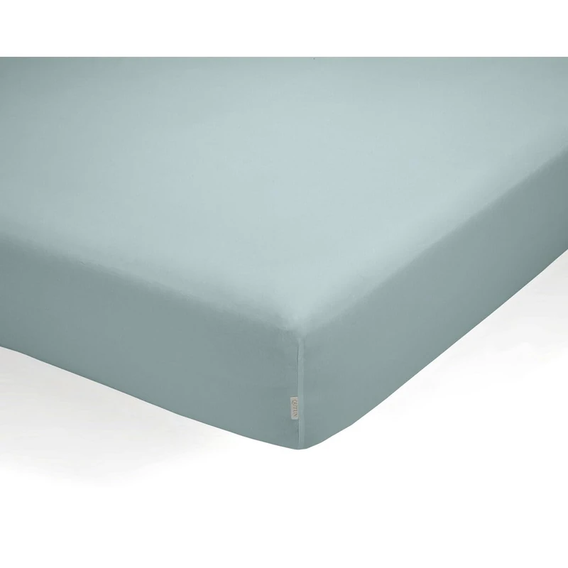 Alexandra House Living QUTUN Fitted Sheet Light Blue 200 x 200 cm 200 x 1 x 200 cm