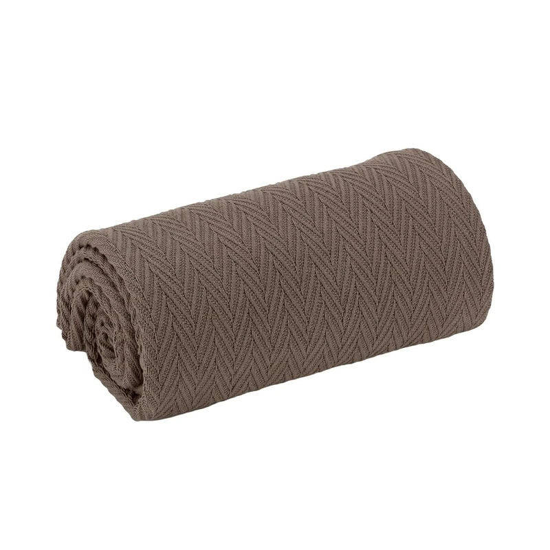 Alexandra House Living Blanket Maia Grey 130 x 190 cm