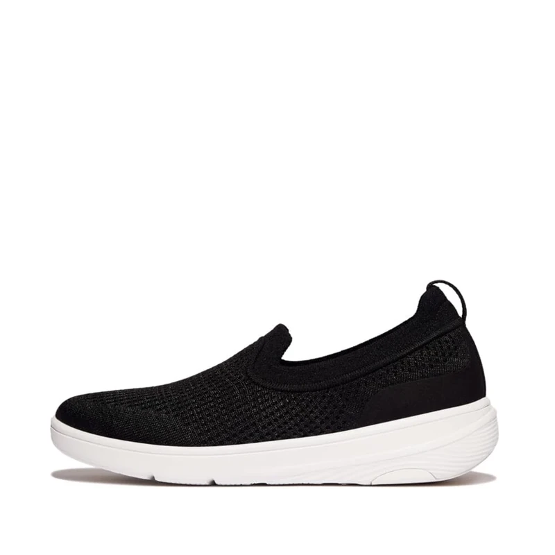 Super-Q Knit Slip-ONS Black