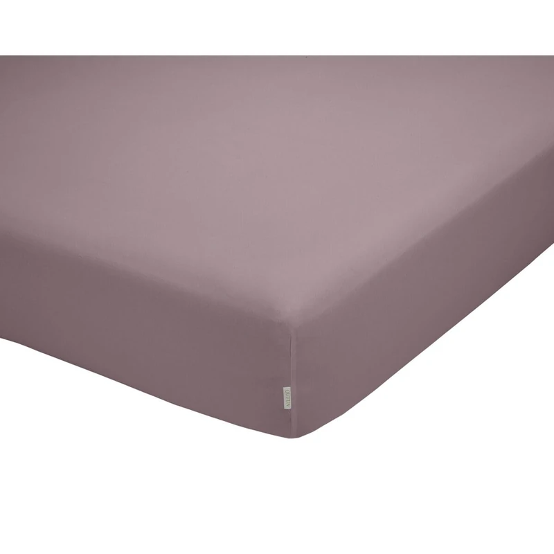 Alexandra House Living Fitted Sheet QUTUN Orange 90 x 200 cm 90 x 1 x 200 cm