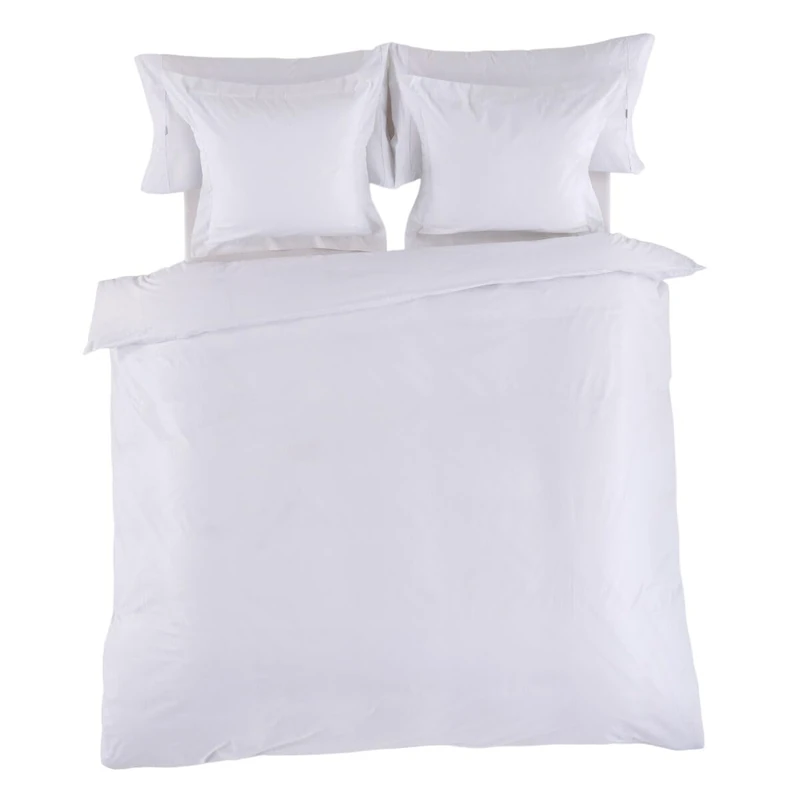 Alexandra House Living White Duvet Cover 240 x 220 cm