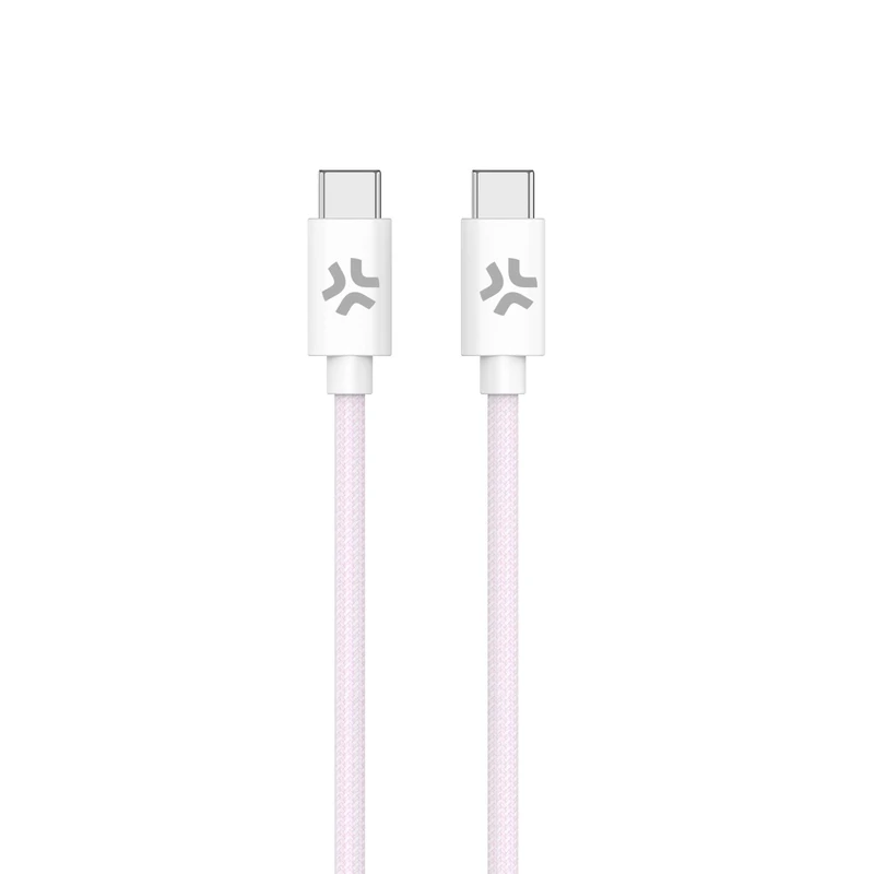 Celly USBCUSBCCOTTPK USB-C Cable Pink 1.5 m