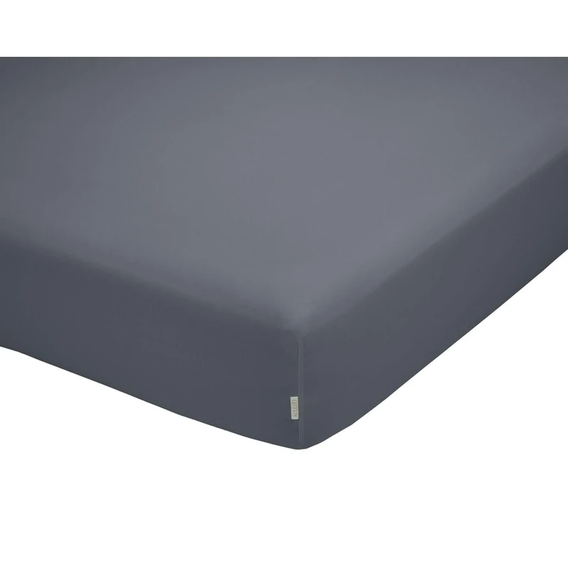 Alexandra House Living QUTUN Fitted Sheet Ash 200 x 1 x 200 cm