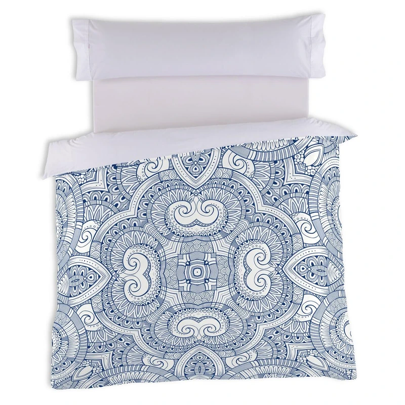Alexandra House Living Duvet Cover Freya Multicoloured 260 x 240 cm Digital Print - Image 1