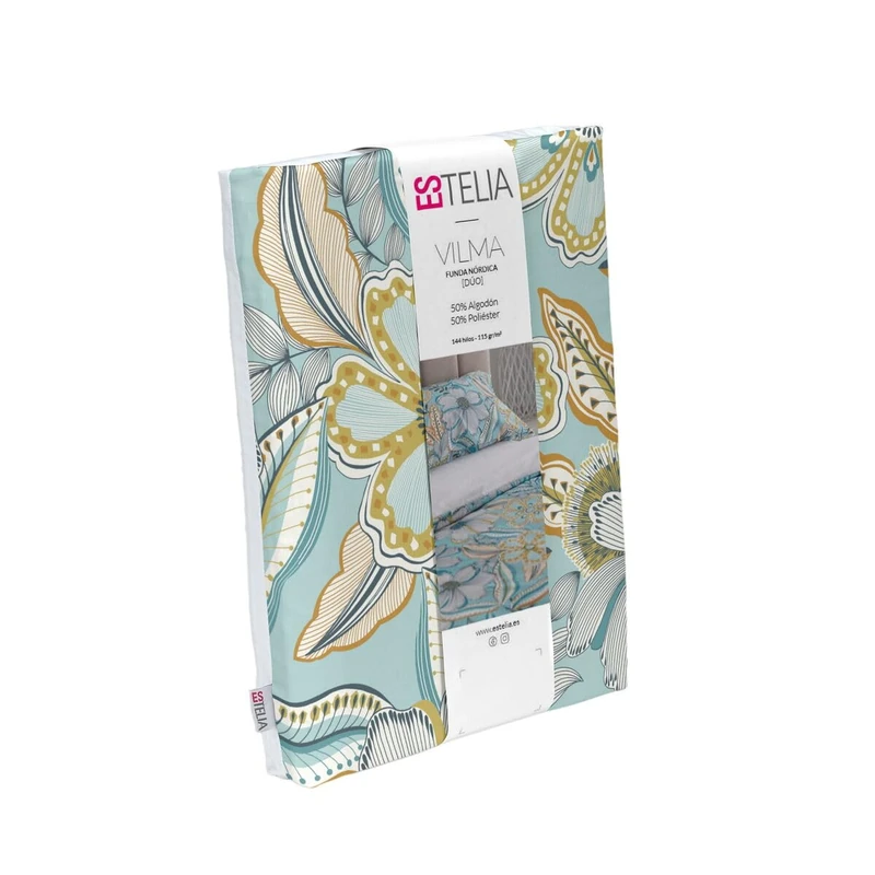Alexandra House Living Duvet Cover Vilma Multicoloured 240 x 220 cm - Image 1