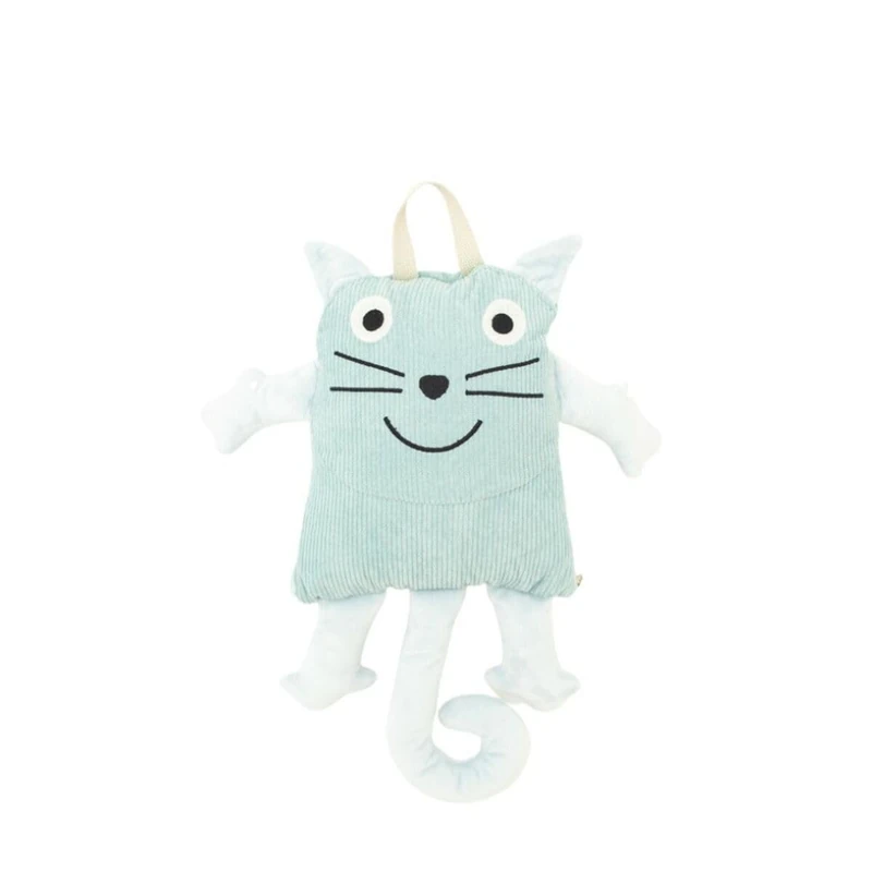 Crochetts Cat Green Blanket Blanket 115 x 115 x 2 cm