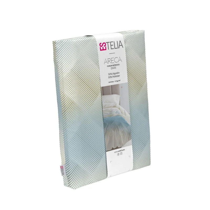 Alexandra House Living Duvet Cover Areca Multicoloured 150 x 220 cm - Image 1