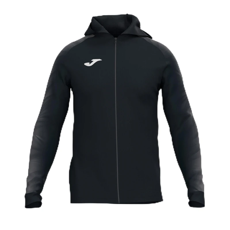 Joma - Women's Sweatshirt - Elite XI - Hood, black anthracite, XS