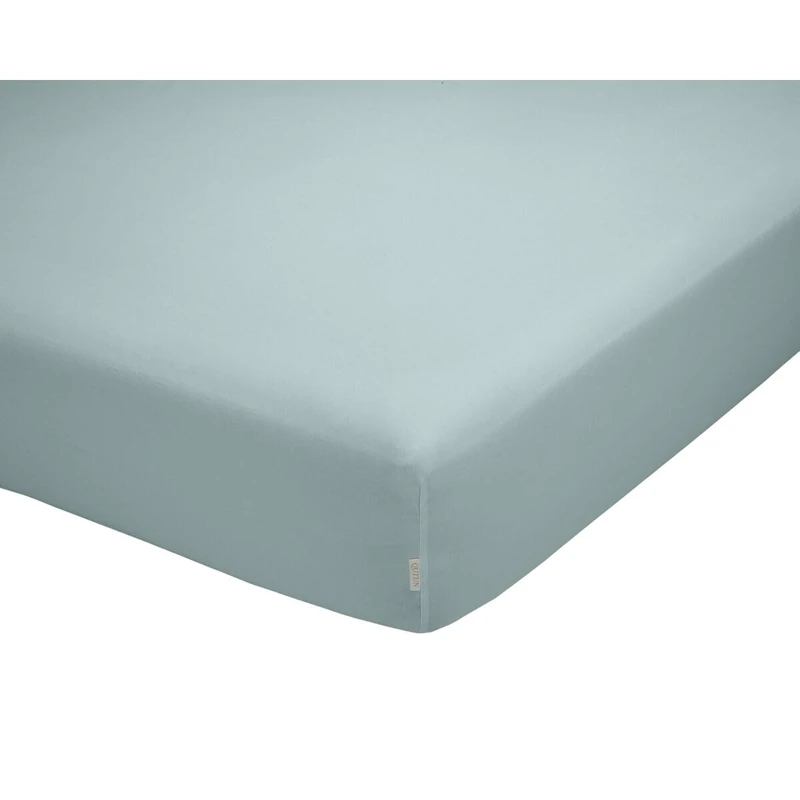 Alexandra House Living QUTUN Fitted Sheet Light Blue 140 x 1 x 200 cm
