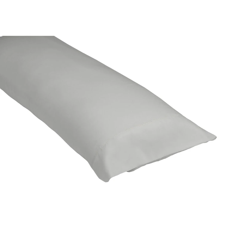 Alexandra House Living QUTUN Pillowcase Pearl Grey 45 x 155 cm - Image 1