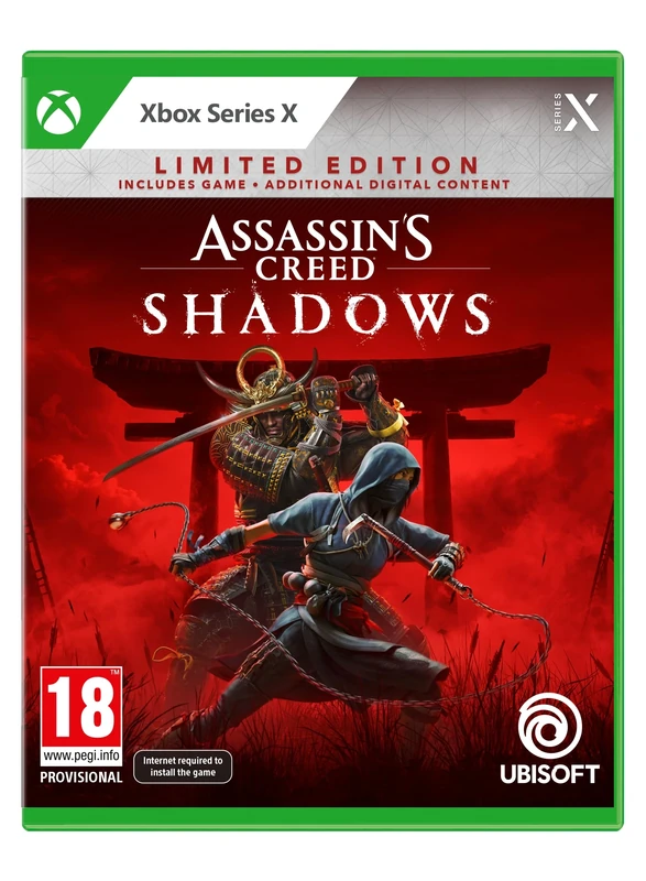 Assassin's Creed Shadows Limited Edition (Exclusive to Amazon.uk) (Xbox Series X)