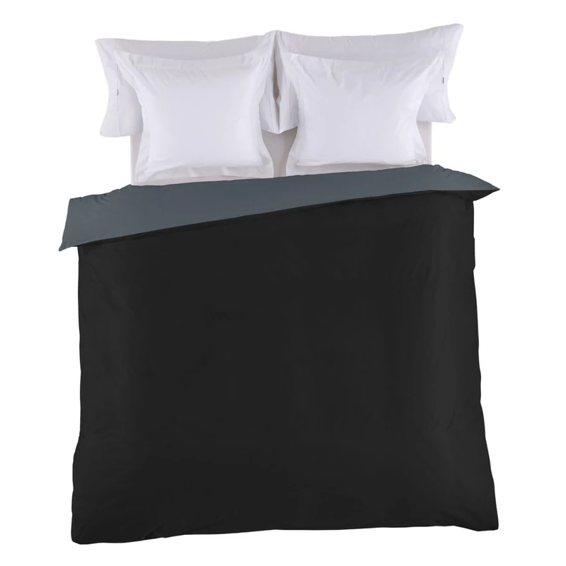 Alexandra House Living Grey Duvet Cover 180 x 220 cm - Image 1