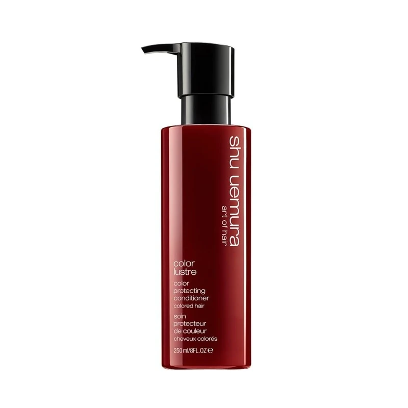 Shu Uemura, Brilliant Glaze Conditioner Color Lustre, Colour-Treated Hair, Enriched with Rose Oil and Goji Berry Extract, to Preserve Shine and Colour, 250 ml