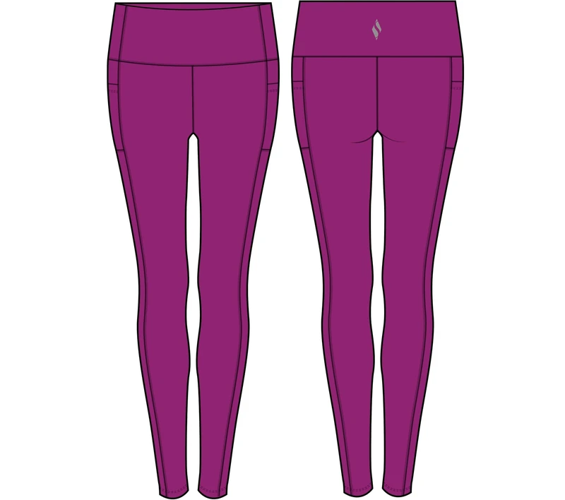 Skechers Women's Go Flex HW Legging II Purple L